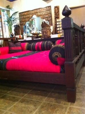 Calcutta day bed and tea bar!