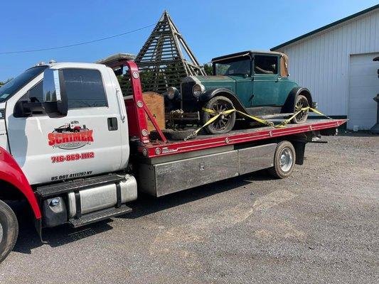 We even haul antique cars!