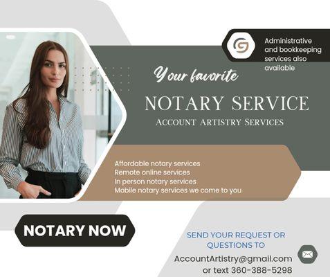Mobile Notary
Lewis County's Favorite
360-388-5298