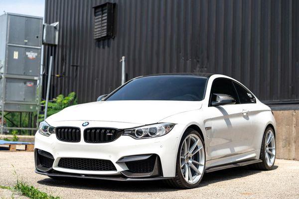 Hyper Silver HRE Wheels on the BMW M4