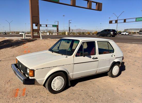 My 1981 Volkswagen that needed all this paperwork done. Thanks again!