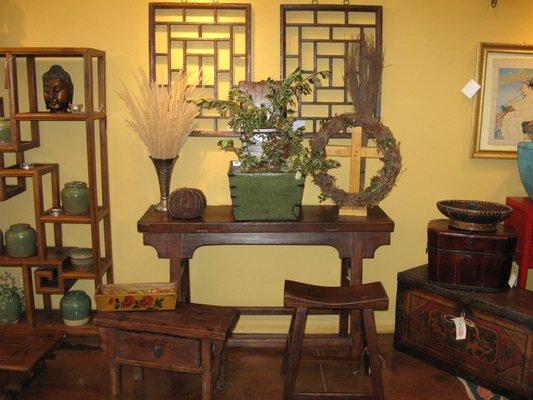 Antiques from China, Tibet and Mongolia. Warehouse by appointment only.