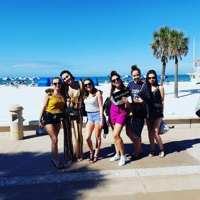 We welcome our French student visitors, Orlando to Clearwater Beach