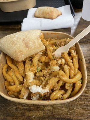 Toscana with Casarecce pasta