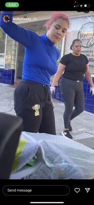 The aftermath of the fight