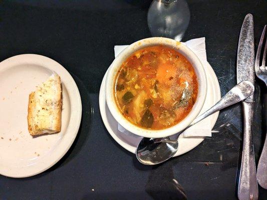 Minestrone soup