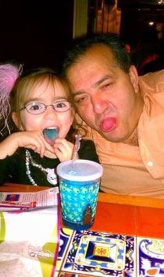 Meet owners Sonny and Bella! Enjoying some family time after a successful day at Bella Furniture!