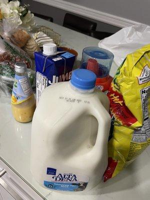 What I bought that came out to 27 dollars