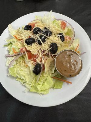 House Salad with House Dressing