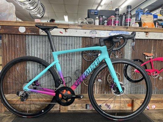 Wheeler Dealer service area.