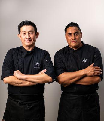 Chef Jason Tay and Chef Alfonso
