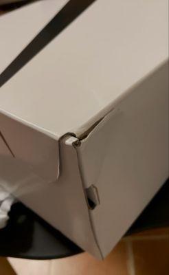 Torn corner 2nd angle