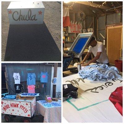 La Hillary Fundraiser- T shirt pull and presidential debate watch party in the Southside!