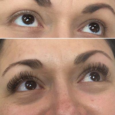 What a difference this makes to her face. LOVE!