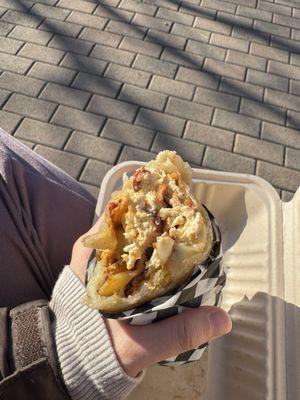 Bacon, eggs, potatoes!