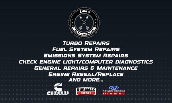Lalo’s Auto and Diesel