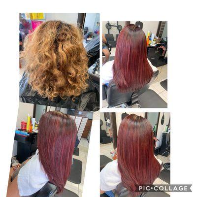 Cambio de color