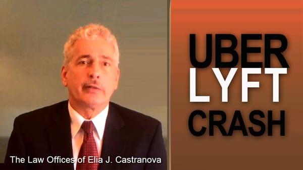 Elia handles all car accidents including Uber and lyfy ridesharing