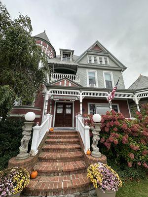 Front of heather house