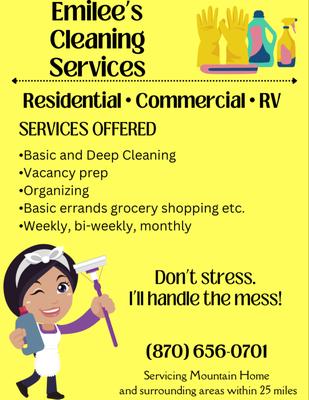 Emilee’s Cleaning Service