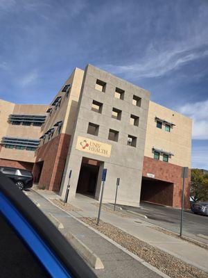 Building and parking lot