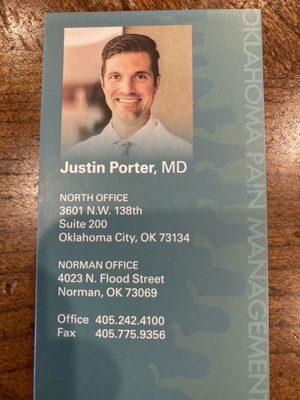 Justin R Porter, MD