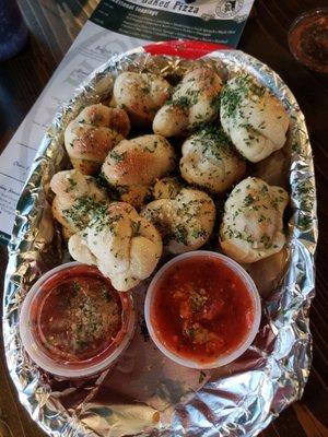 Garlic knots. Yummy