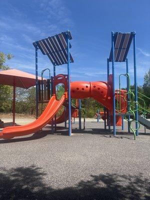 Cute, recently updated play area for smaller kids