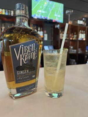 Virgil Kane Ginger Bourbon and VK Highball