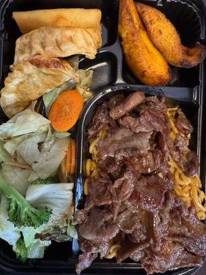 Beef Bento Box