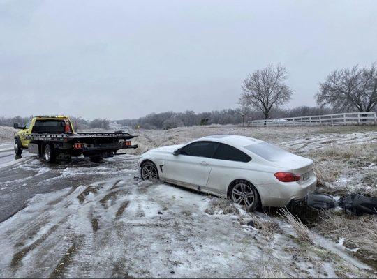 Ice, snow or sleet we will get you out
