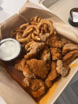 11 boneless medium. ..... what the hell