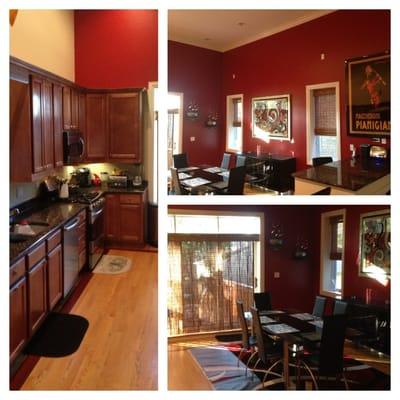 Chicago town house. Kitchen remodel.