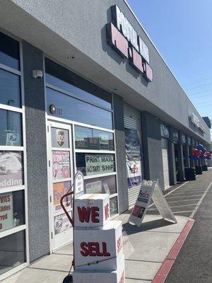 Front of the business