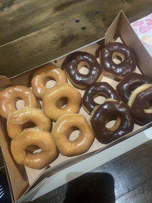 Dozen donuts