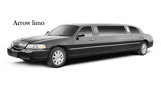 Arrow limo fleet,Lincoln stretch 10 pax
