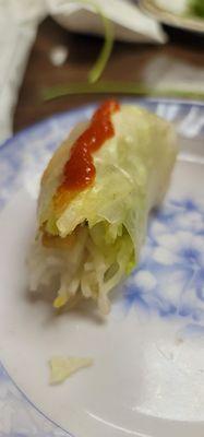 Disappointed spring roll