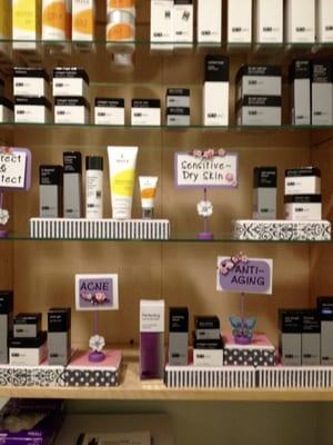 We carry top rated PCA and Image Skin Care. Both of the brands are award winning cosmeceutical lines.
