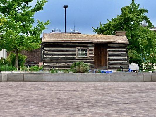 Life was rough in the 1850s as his period house outside illustrates.