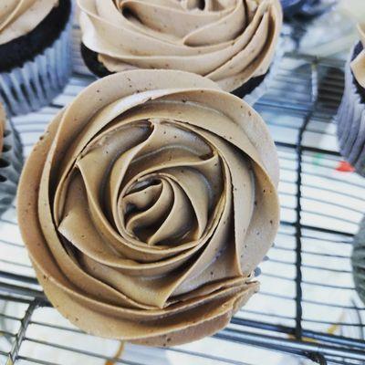 Chocolate Hazelnut Cupcakes