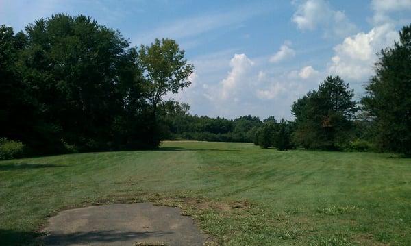 1st hole