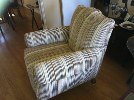 What a difference. Perfect job! Thanks Ramirez Upholstery!