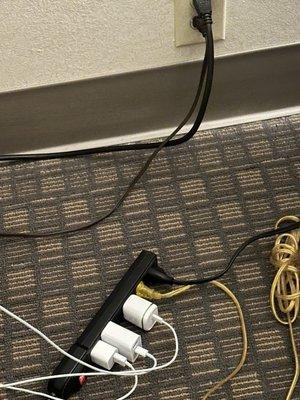 Overloaded outlet