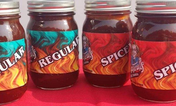 Papa Terall's BBQ "to go."