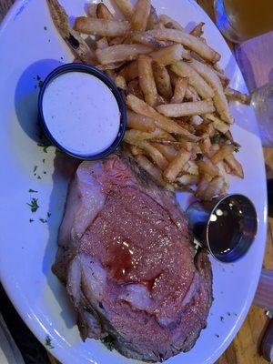 Stopped at for dinner and football