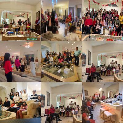 Christmas and Chinese new year gathering