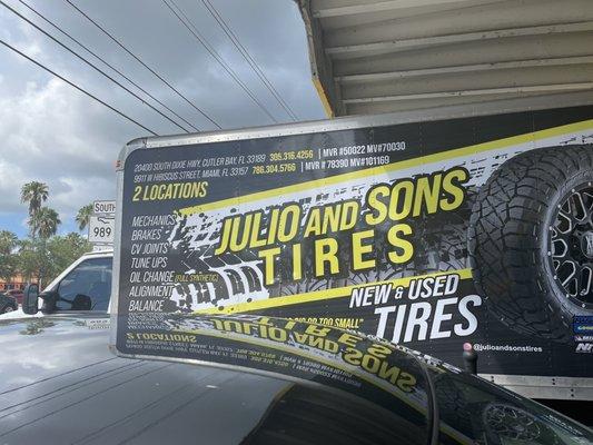 Julio and sons tires corp