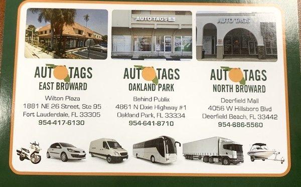 Auto Tags of North Broward