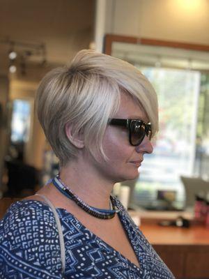 Pixie haircut