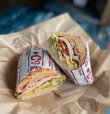 Ham, Turkey, and Cheddar!